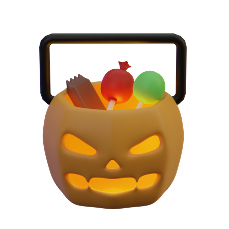Pumpkin Candies  3D Icon