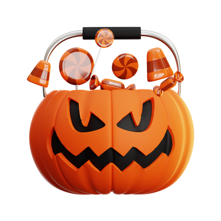 Pumpkin Candy  3D Icon
