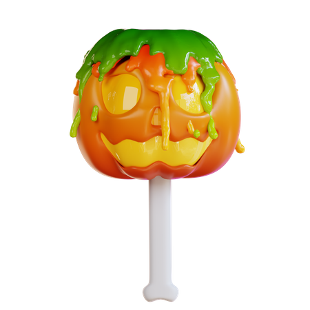 Pumpkin Candy  3D Icon