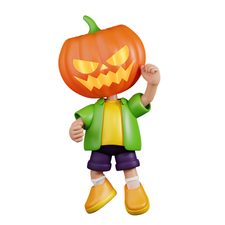 Pumpkin Congrats  3D Icon