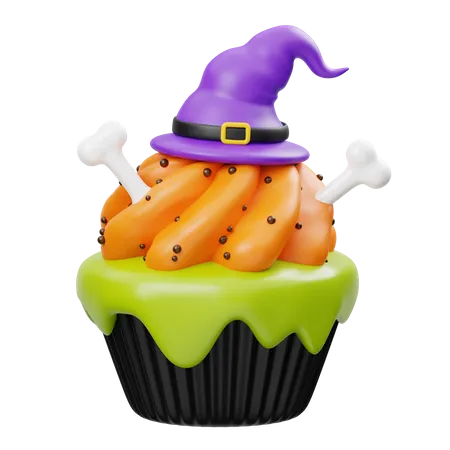 Pumpkin Cupcake  3D Icon