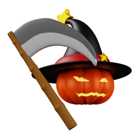 Pumpkin Death Angle  3D Icon