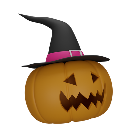 Pumpkin Hat  3D Icon