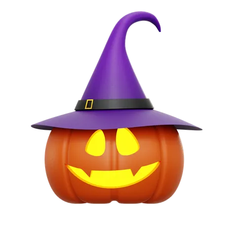 Pumpkin Head  3D Icon