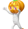 Pumpkin Head Man
