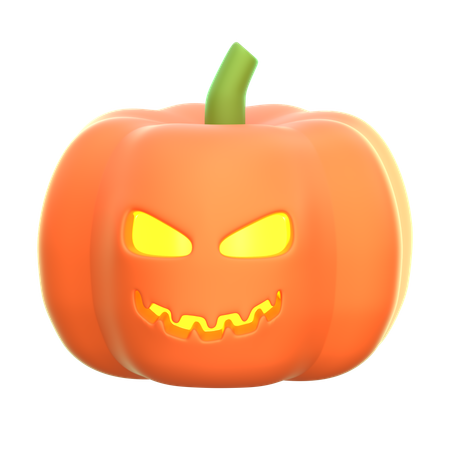 Pumpkin Lantern  3D Icon