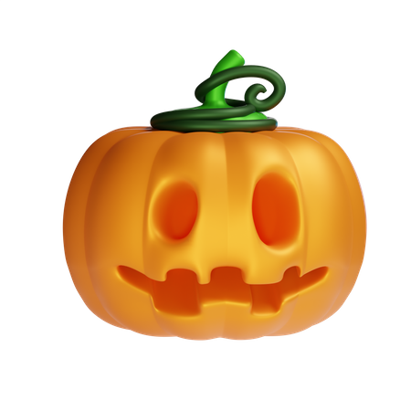 Pumpkin lantern  3D Icon