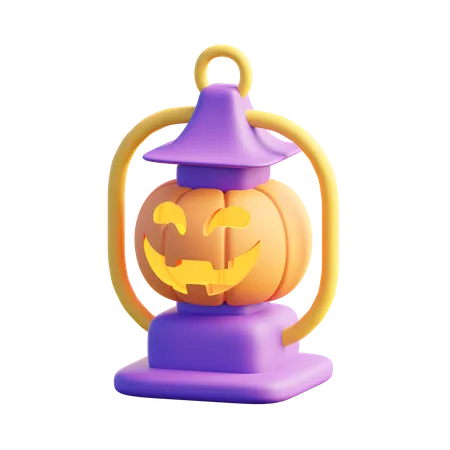 Pumpkin Lantern  3D Icon