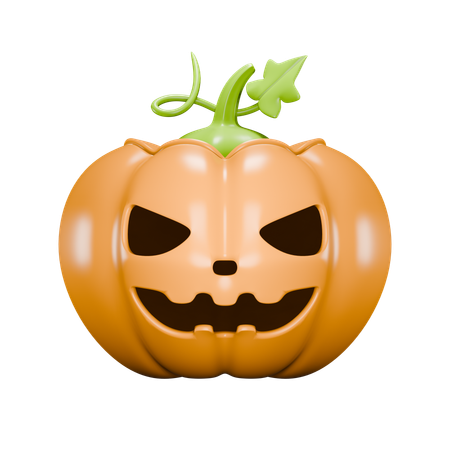 Pumpkin Lantern Off  3D Icon