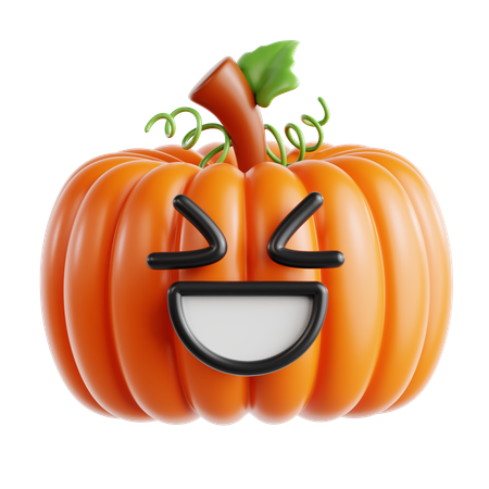 Pumpkin Laugh  3D Icon