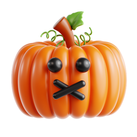 Pumpkin Muted  3D Icon
