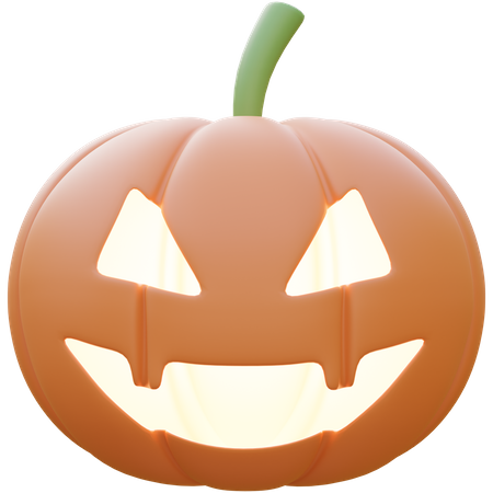 Pumpkin Of Halloween Day  3D Icon