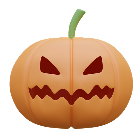 Pumpkin Of Halloween Day  3D Icon