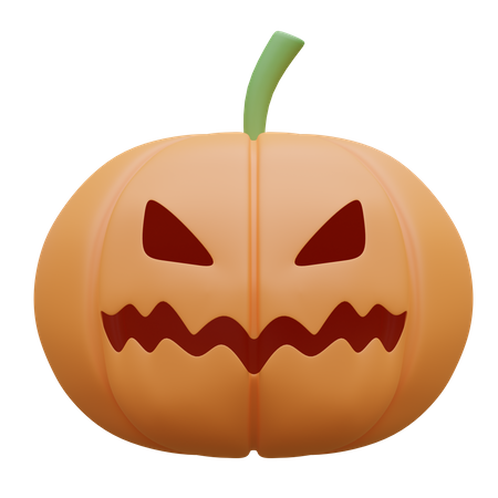 Pumpkin Of Halloween Day  3D Icon