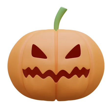 Pumpkin Of Halloween Day 3 D Icon Illustration 3D Icon