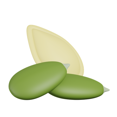 Pumpkin Seeds  3D Icon