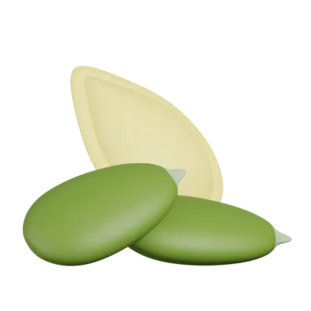 Pumpkin Seeds  3D Icon