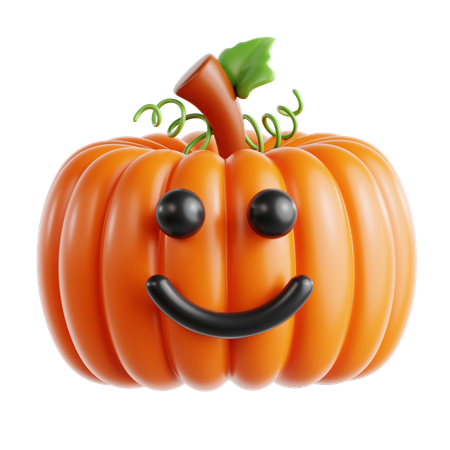Pumpkin Smile  3D Icon