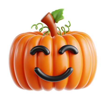 Pumpkin Smile  3D Icon