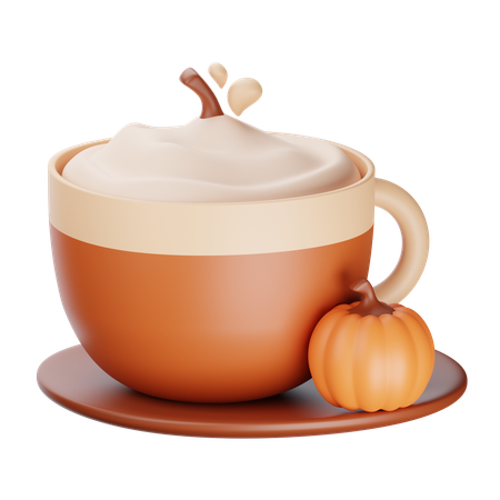 Pumpkin Spice  3D Icon