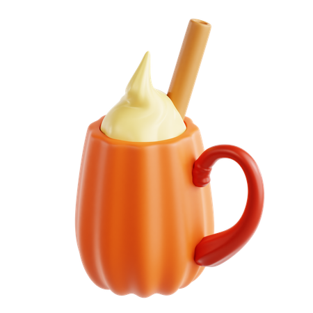 Pumpkin Spice Latte  3D Icon