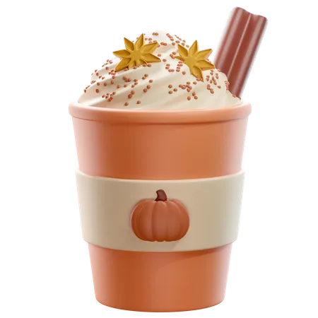 Pumpkin Spice Latte  3D Icon