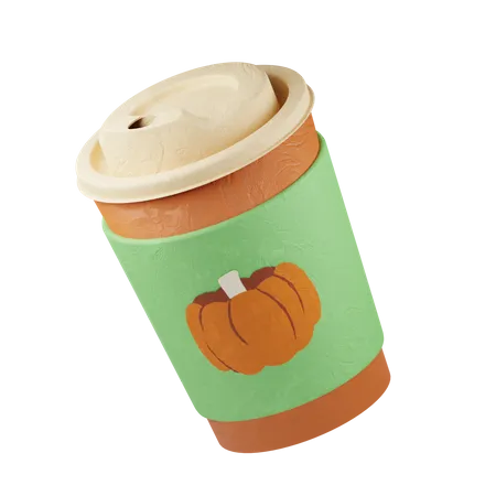 Pumpkin Spice Latte  3D Icon
