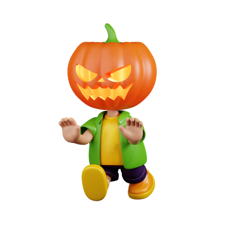 Pumpkin Strange  3D Icon