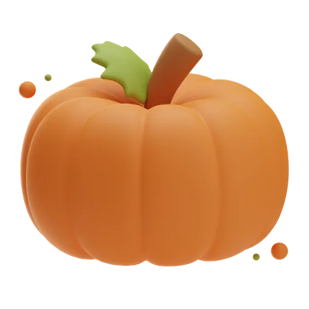 Pumpkin Vegetable  3D Icon