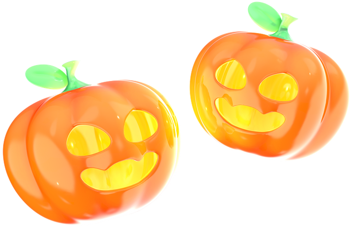 Pumpkins  3D Icon
