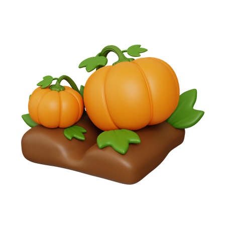 Pumpkins  3D Icon