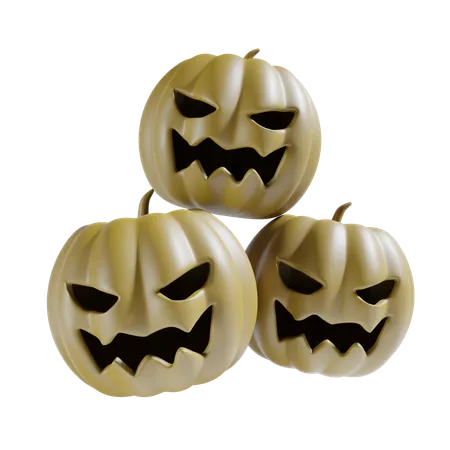 Pumpkins  3D Icon