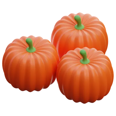 Pumpkins  3D Icon