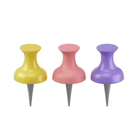 Punaise  3D Icon