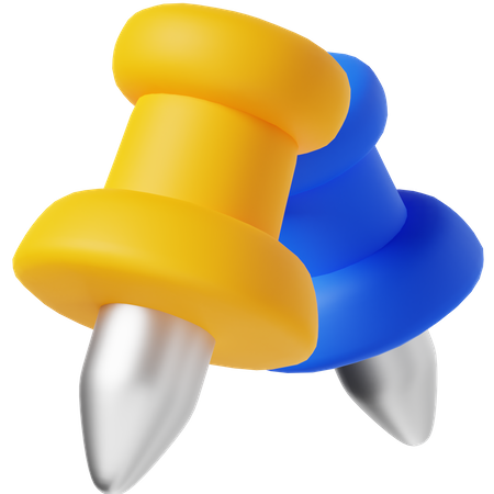 Punaise  3D Icon