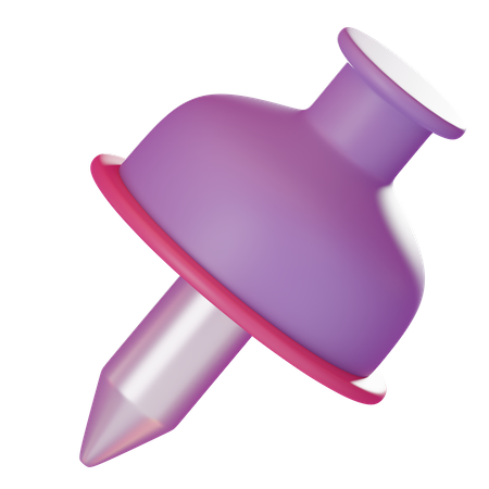 Punaise  3D Icon