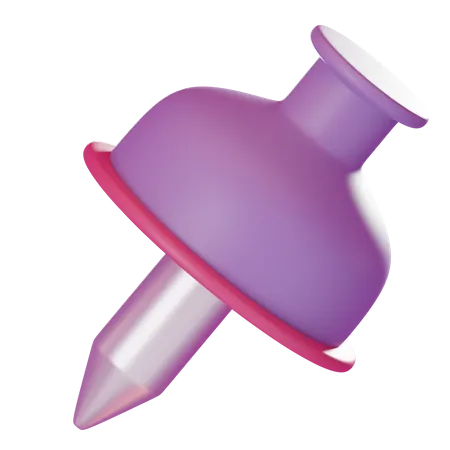 Punaise  3D Icon