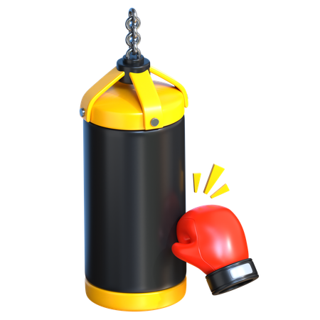 Punching Bag  3D Icon