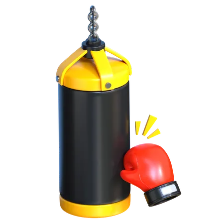 Punching Bag  3D Icon