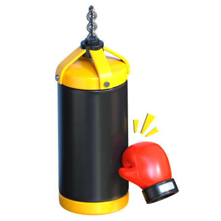 Punching Bag  3D Icon