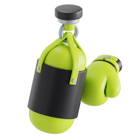 Punching bag  3D Icon
