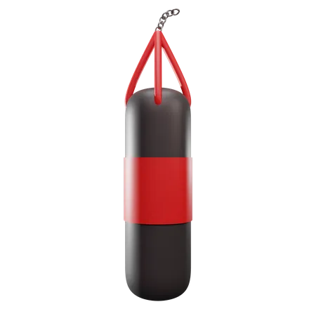 Punching Bag  3D Illustration