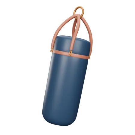3 D Punching Bag Illustration 3D Icon