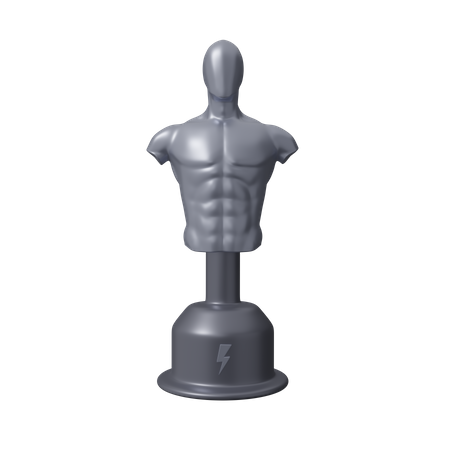Puñetazo humano  3D Icon