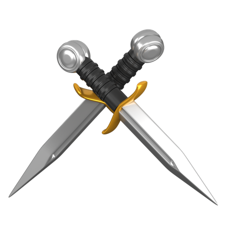 Punhal  3D Icon