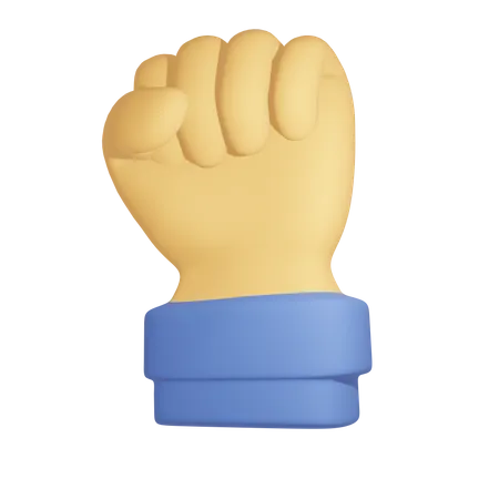 Punho  3D Emoji