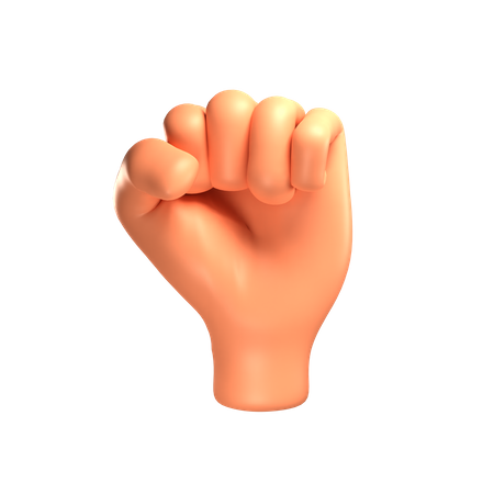 Punho  3D Icon