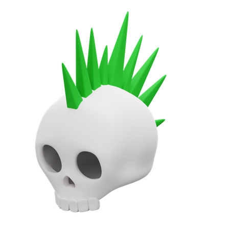 Punk  3D Icon