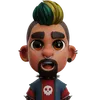 Punk Man Avatar