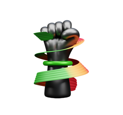 Puño de mano  3D Icon